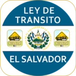 reglamento ley de transito e android application logo